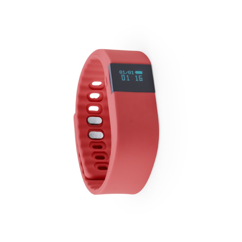 Wesly - Bluetooth Anschluss. 0,49" LCD Screen. Batterie 65 mAh | Silikonarmband