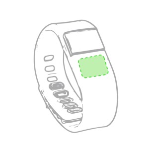 Wesly - Connexion Bluetooth. Écran LCD 0,49". Batterie 65 mAh | Bracelet Silicone