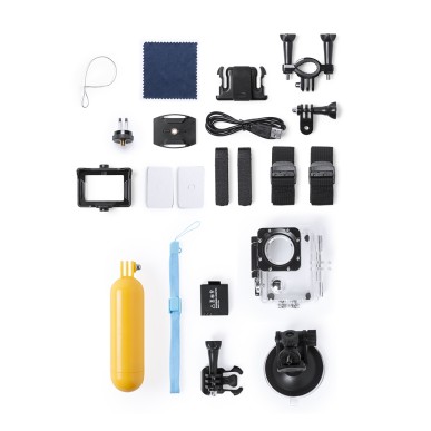 Garrix - 4K. Wifi. Écran LCD 2". 16 Accessoires. Multilingue. Batterie