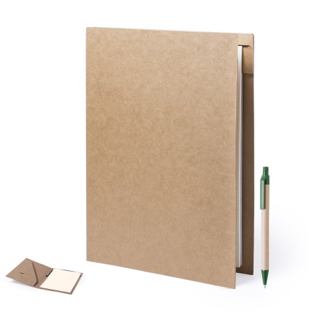 Bloguer - Bloc 20 Feuilles. Stylo Carton Recyclé Incluse | Carton Recy