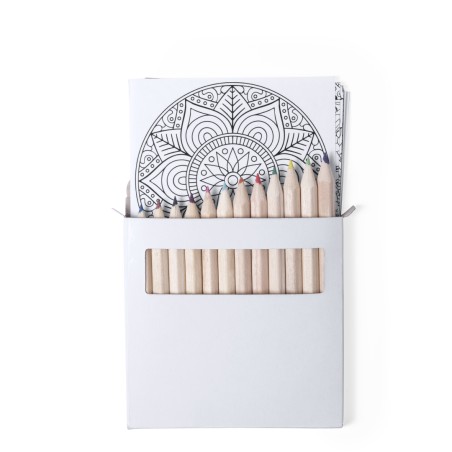 Boltex - 12 Stifte und 12 Seiten Inklusive | Pappe