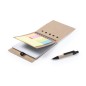 Diser - 50 Feuilles. 15 Notes Adhésives 4,4 x 7,5 cm. 75 Mini Notes Adhésives 1,4 x 4,4 cm. Stylo Carton Recyclé Incluse | Carto