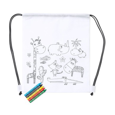 Wizzy - 5 Wachsmalstifte Inklusive | Non-Woven