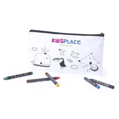Skinga - 5 Wachsmalstifte Inklusive | Non-Woven
