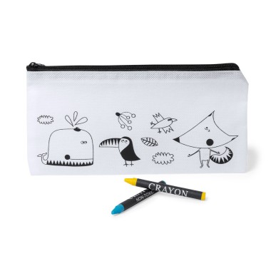 Skinga - 5 Wachsmalstifte Inklusive | Non-Woven