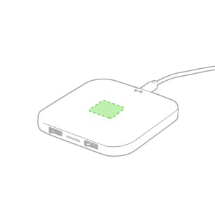Donson - Sans Fil 10W. 2 Sorties USB
