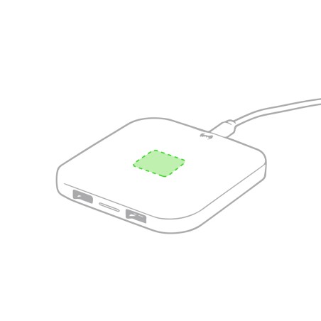 Donson - Sans Fil 10W. 2 Sorties USB