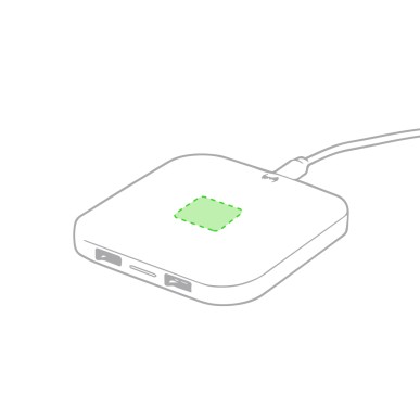 Donson - Sans Fil 10W. 2 Sorties USB