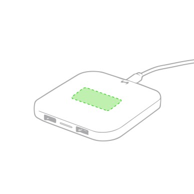 Donson - Sans Fil 10W. 2 Sorties USB