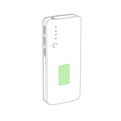 Kaprin - 1 Led. 10000 mAh. 3 Sorties USB. Entrée Micro USB. Câble Non 