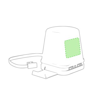 Belind - Lumières Led. 2 Modes de Lumière. 4 Ports. USB 2.0