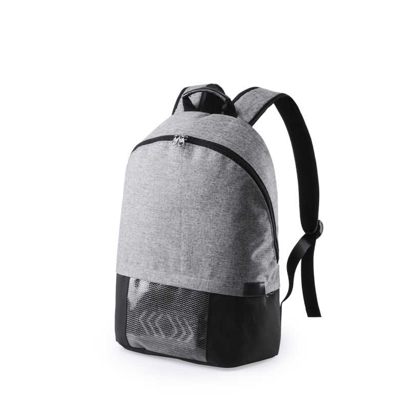Halton - Lumières Led Clignotantes. Pochette Rembourrée pour Portable. Dos et Bretelles Rembourrées. Connexion USB | Polyester 6