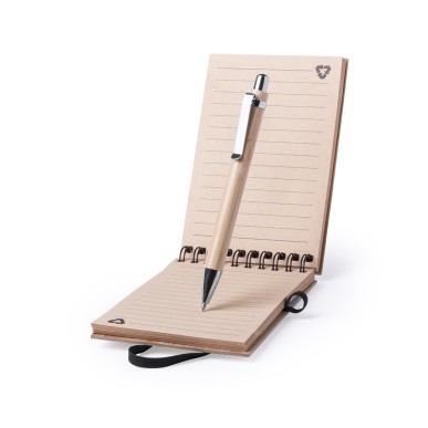 Tumiz - Couverture Rigide. 70 Feuilles. Stylo Bambou Incluse. Recharge