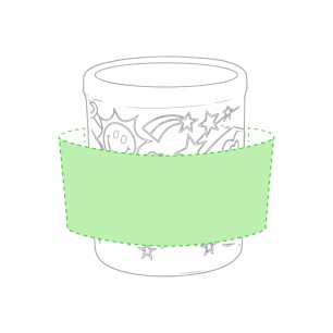 Fesient - 320 ml. 4 Crayons et 4 Feuilles Incluse | PS/PP