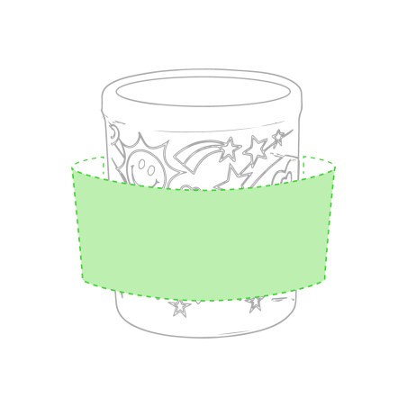 Fesient - 320 ml. 4 Crayons et 4 Feuilles Incluse | PS/PP