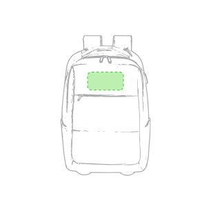 Haltrix - Connexion USB. Pochette Rembourrée pour Portable. Bretelles Rembourrées | Polyester 300D