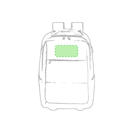 Haltrix - Connexion USB. Pochette Rembourrée pour Portable. Bretelles Rembourrées | Polyester 300D