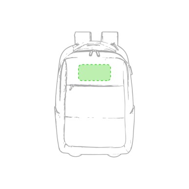 Haltrix - Connexion USB. Pochette Rembourrée pour Portable. Bretelles 