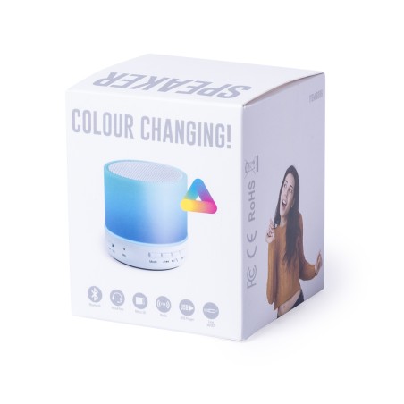Stockel - Leds Intelligentes Multicolores. 3 Modes de Lumière. Connexion Bluetooth. Puissance Sonore 3W. Batterie 300 mAh