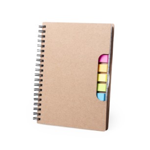 Tiblan - 60 Feuilles. 125 Notes Adhésives 1,2 x 4,4 cm | Carton Recycl