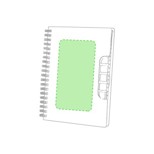 Tiblan - 60 Feuilles. 125 Notes Adhésives 1,2 x 4,4 cm | Carton Recyclé