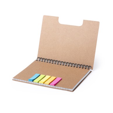 Tiblan - 60 Blätter. 125 Haftnotizen 1,2 x 4,4 cm | Reclycling Pappe