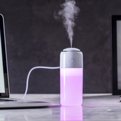 Trudy - Lumières Led Multicolores. 200 ml. 2 Modes de Vapeur. Connexio