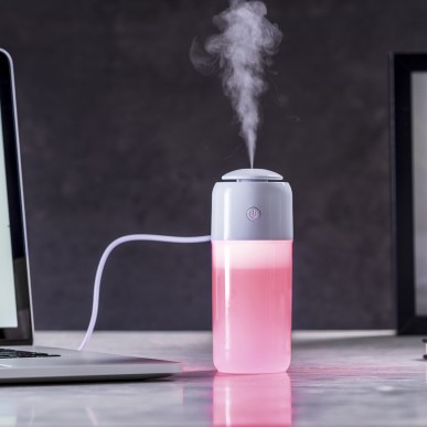Trudy - Lumières Led Multicolores. 200 ml. 2 Modes de Vapeur. Connexio