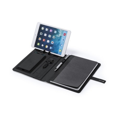 Weston - Lumières Led. Chargeur Sans Fil 5W. Power Bank 4000 mAh. Bloc 64 Feuilles. Sortie USB. Entrée Micro USB | Polyester 300