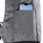 Vectom - Connexion USB. Pochette Rembourrée pour Portable et Tablette. Dos et Bretelles Rembourrées | Polyester 300D
