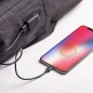 Komplete - Poche avec Protecteur RFID. Connexion USB. Pochette Rembourrée pour Portable et Tablette. Dos et Bretelles Rembourrée