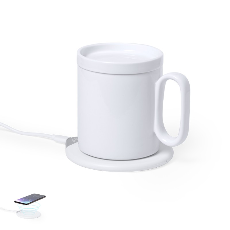 Kalan - 350 ml. Sans Fil 15W. Connexion USB | Céramique/ ABS