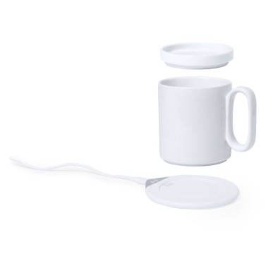 Kalan - 350 ml. Sans Fil 15W. Connexion USB | Céramique/ ABS