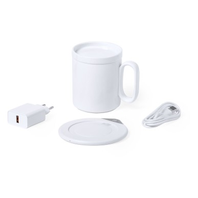 Kalan - 350 ml. Sans Fil 15W. Connexion USB | Céramique/ ABS