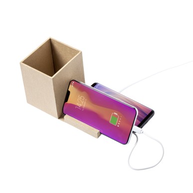 Sondur - Drahtlos Ladegerät 5W. 2 Hubs. USB 2.0 | Reclycling Pappe