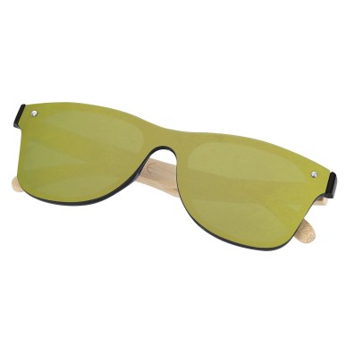 Graham - Verres à Effet Miroir. Protection UV400 | Bambou/ PC