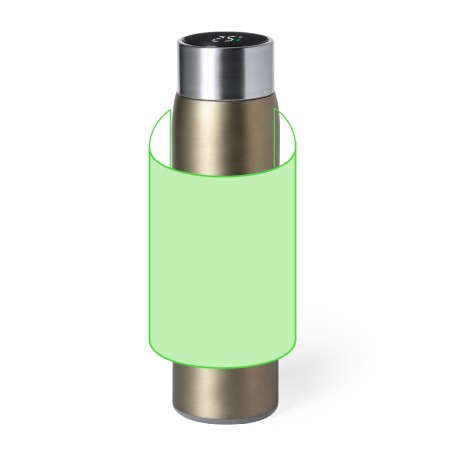 Kenay - 500 ml. Mesure de Température Tactile | Acier Inox