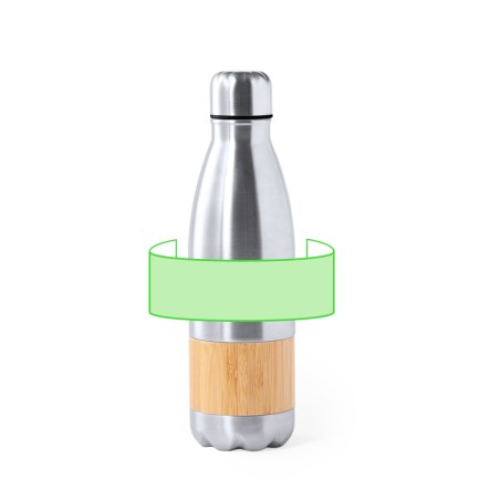 Guiver - 750 ml | Acier Inox/ Bambou