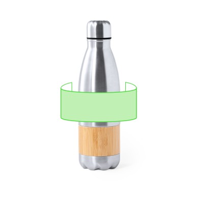 Guiver - 750 ml | Acier Inox/ Bambou