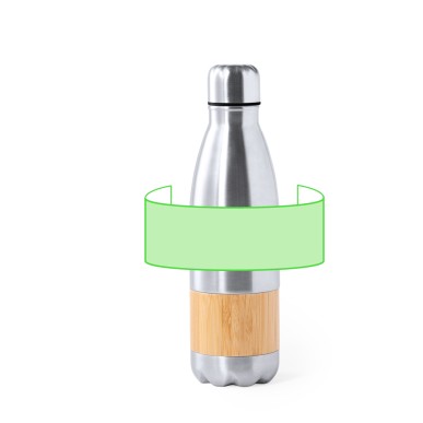 Guiver - 750 ml | Acier Inox/ Bambou