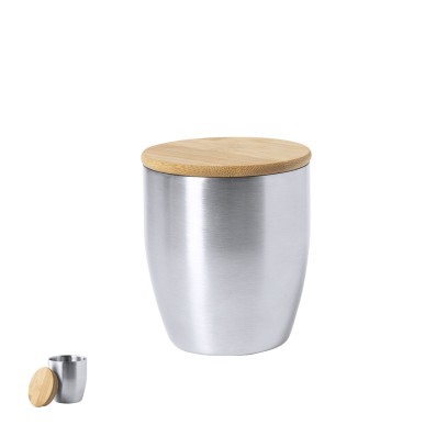 Zasel - 280 ml | Acier Inox/ Bambou