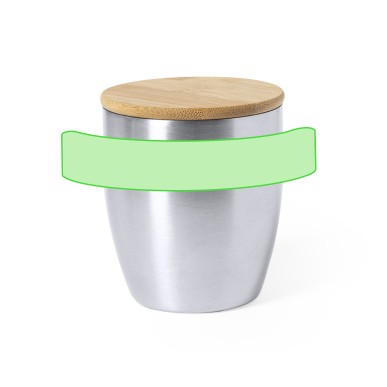Zasel - 280 ml | Acier Inox/ Bambou