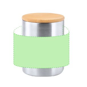 Ricaly - 350 ml | Acier Inox/ Bambou