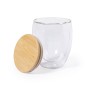Nystre - 250 ml | Borosilikat Glas/ Bambus