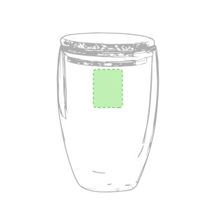 Tobby - 350 ml | Verre Borosilicate/ Bambou