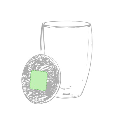 Tobby - 350 ml | Verre Borosilicate/ Bambou
