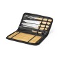 Craxton - 6 Accessoires. Étui Polyester | Bois/ Acier Inox/ Bambou Craxton - 6 Accessoires. Étui Polyester | Bois/ Acier Inox/ Bambou