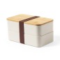 Bawar - 2 Compartiments 700 ml | PP/ Bambou Bawar - 2 Compartiments 700 ml | PP/ Bambou