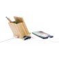 Bloxem - Chargeur Sans Fil 5W. 4 Ports. USB 2.0 | Bambou