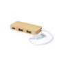 Norman - 1 Typ C Hub. 2 Hubs USB 2.0 | Bambus